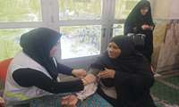 ایستگاه سلامت در مسجد امام میناب؛ غربالگری دیابت و فشار خون 